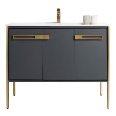 Meuble-lavabo simple 42 po