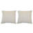 Decorative Compression White Faux Rabbit Fur Flannel Square Throw Pillow Covers With Inserts-103220872