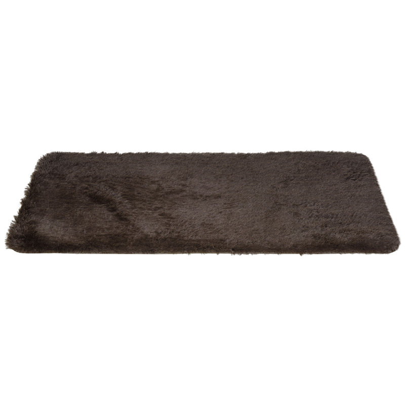 Aarica Solid Colour Area Rug, Rectangle 90 x 150cm