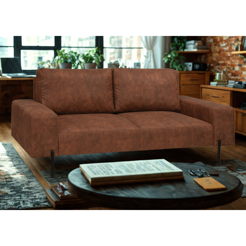Aabid 2 Seater Loveseat, Brown