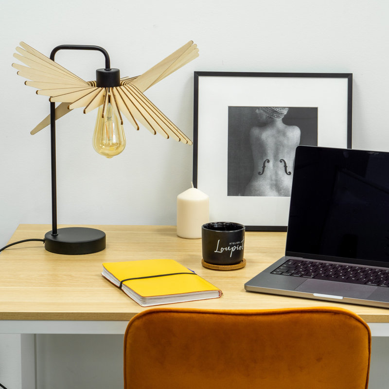 Lampe fantaisie en bois massif Alba