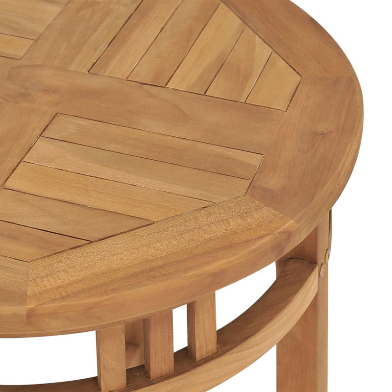 Tanesha Bistro Table Diameter 60x75,5 cm Solid Teak Wood