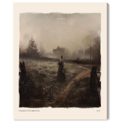 Toile Jane Eyre par Art Remedy