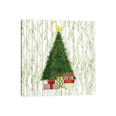Christmas Morning Collection A by Grace Popp - Wrapped Canvas Print