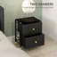 46cm W Engineered Wood Bedside Table