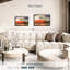 Impression sur toile Rainbow Country Road-809803213