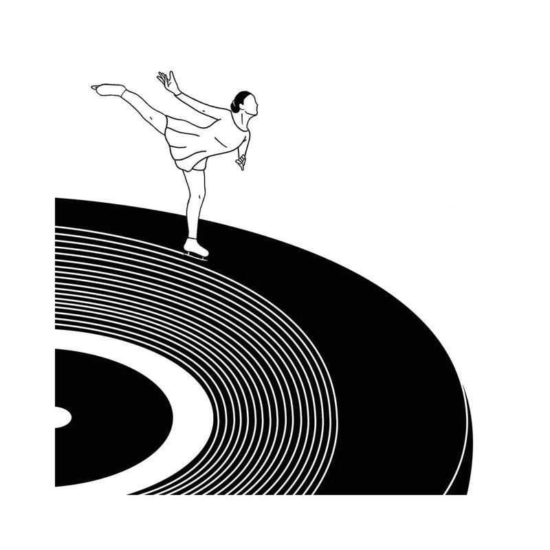 Dancing Of Sound by Filippo Spinelli - Print on Canvas, Wrapped Canvas, 30.48 cm H x 30.48 cm W