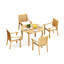 Napa Outdoor 5 - Piece Teak Dining Set