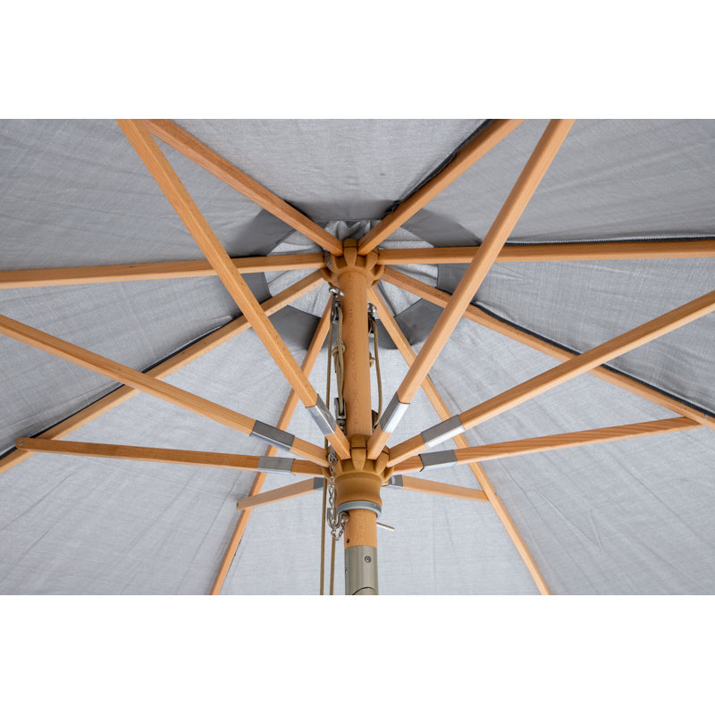 Hadassah 258cm Parasol, Grey