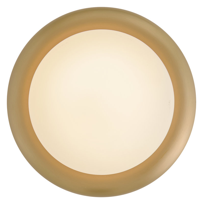 Plafonnier encastré convertible Lark Noa, Lacquered Brass