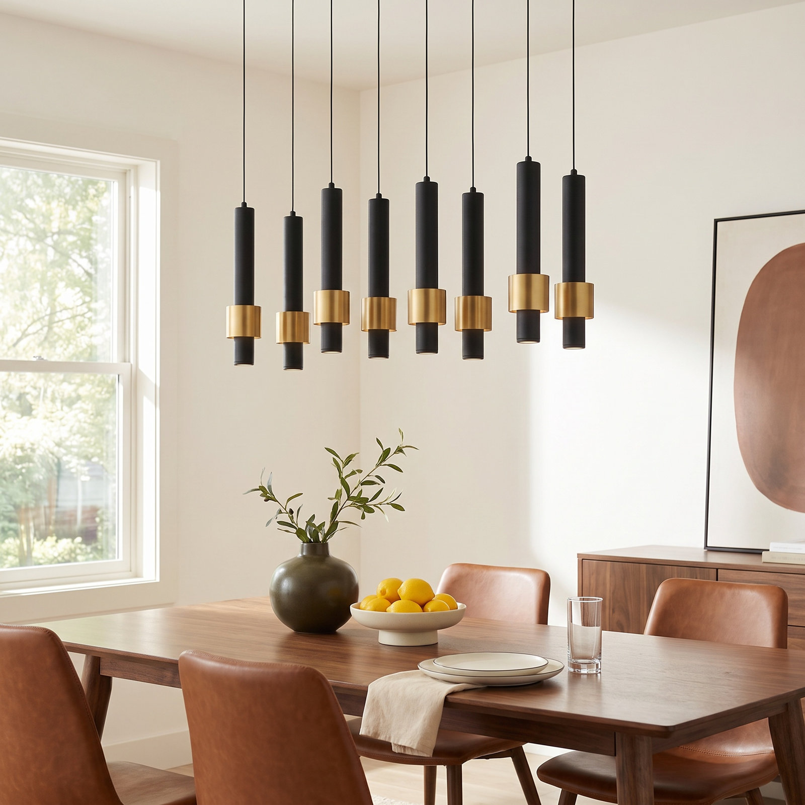 Aliene 8 Light Dimmable LED Pendant