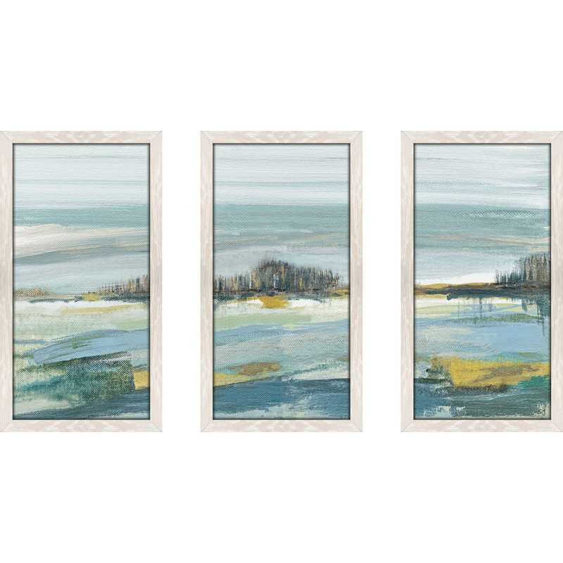 « lewbeach vista », reproduction de peinture à l’acrylique à multiples images, L 40,5 po x H 25,5 po x P 1 po