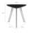 Willow Lounge Reception End Table Steel Legs High Pressure Laminate Top-56005234-118609670