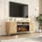 Light Luxury Style Collection 66" Fireplace With 30" Insert-nature Oak-1013706919