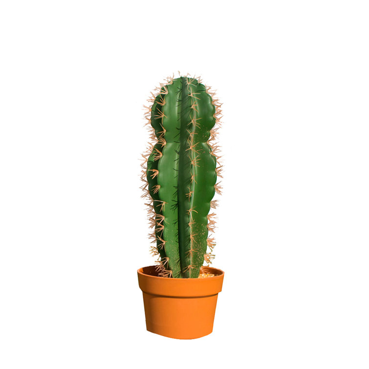 Catral Kunstpflanze Kaktus im Blumentopf