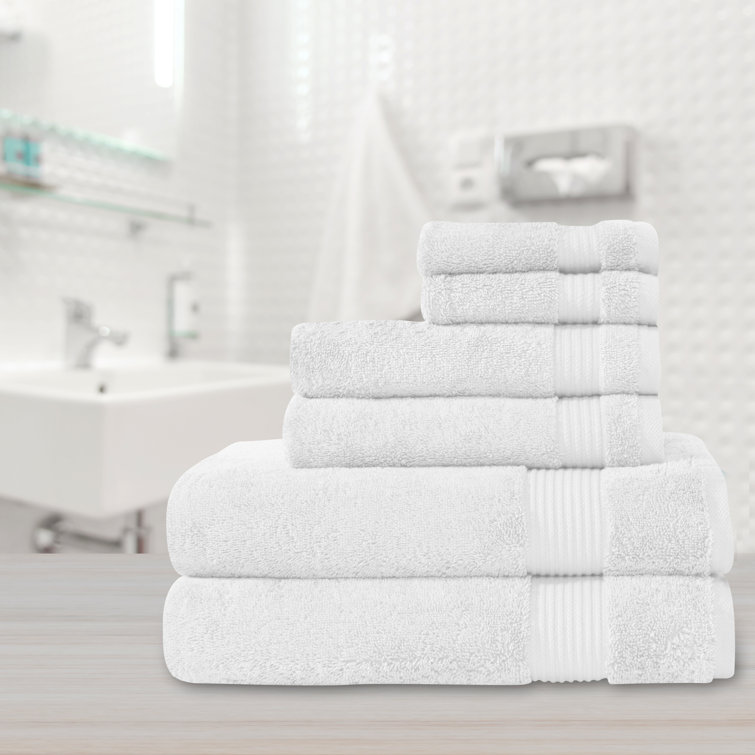 Amadeus Luxury Turkish Cotton Premium 6 Pc Towel Set