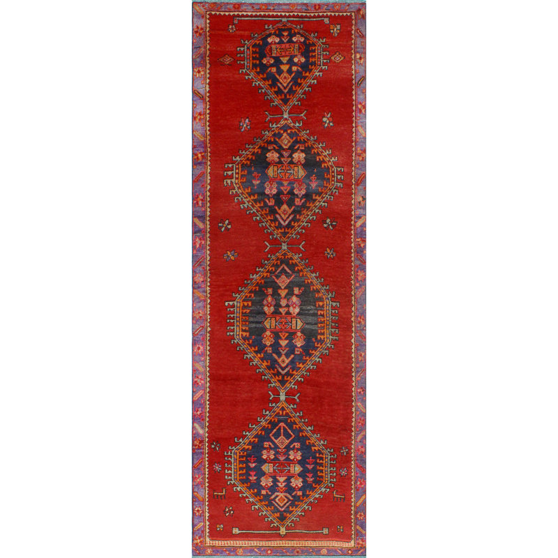Khylar Distressed Jemimah Red Runner