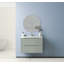Meuble-lavabo mural 24 po Coda - vert sauge-87459718