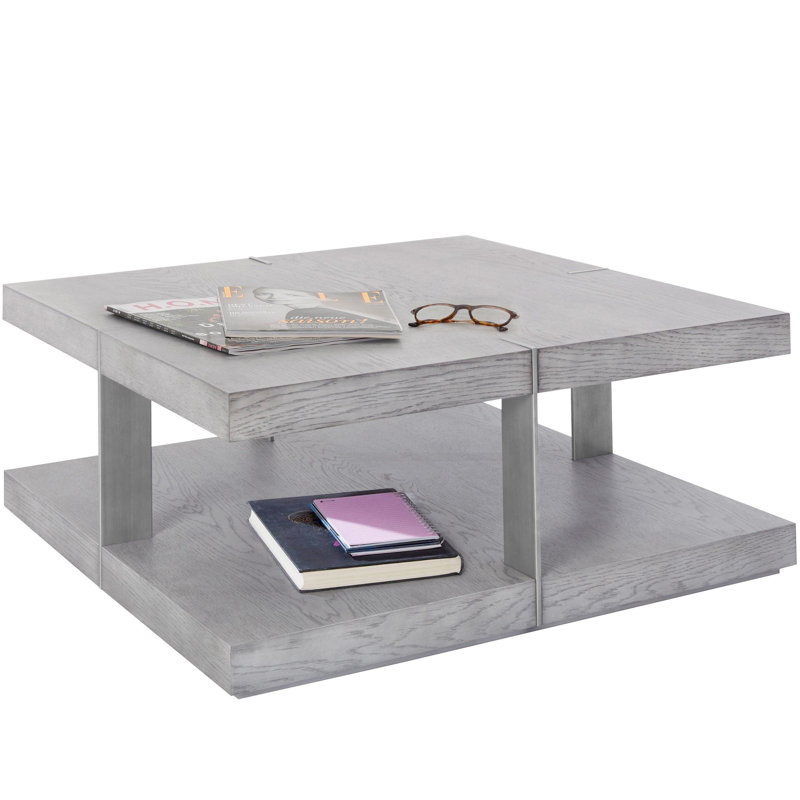 Taverna Floor Shelf Coffee Table, 38 x 90 x 90