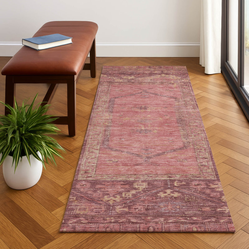 Tapis de qualité supérieure lavable à la machine AMF1727, Tapis de couloir 2 pi 3 po x 7 pi 6 po