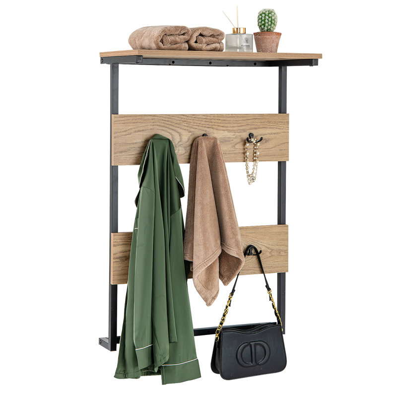 Sokoya Wall Mounted Coat Rack