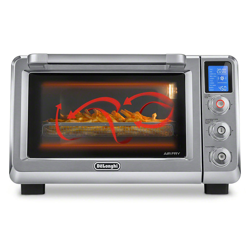 De'Longhi 10-in-1 Digital AirFryer, True Convection Toaster Oven with Internal Light