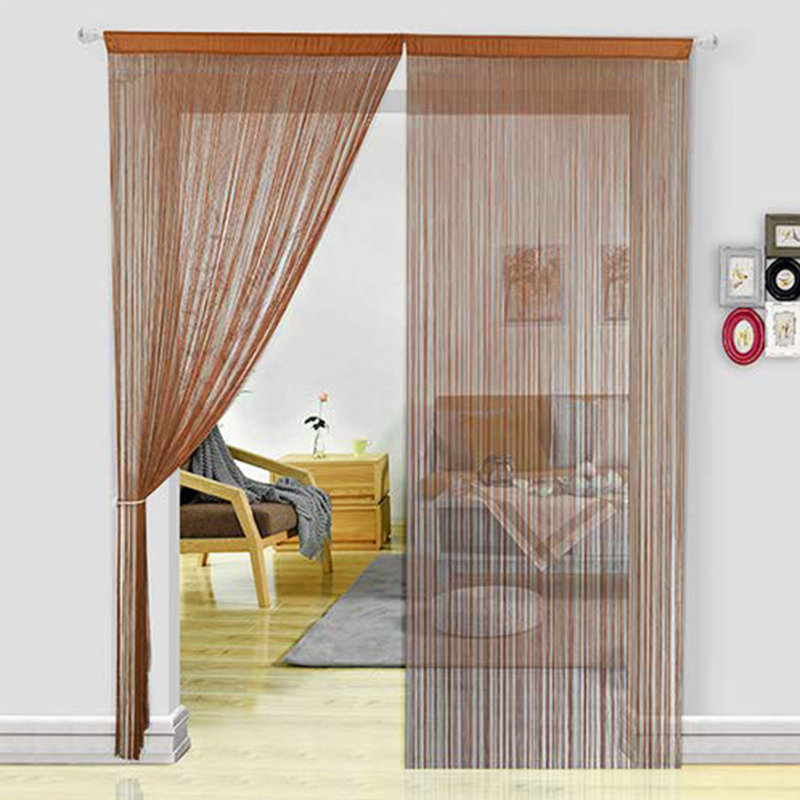 Semi Sheer Curtains / Drapes Single Panel
