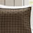 3 Piece Reversible Printed Quilt Set Black/Brown