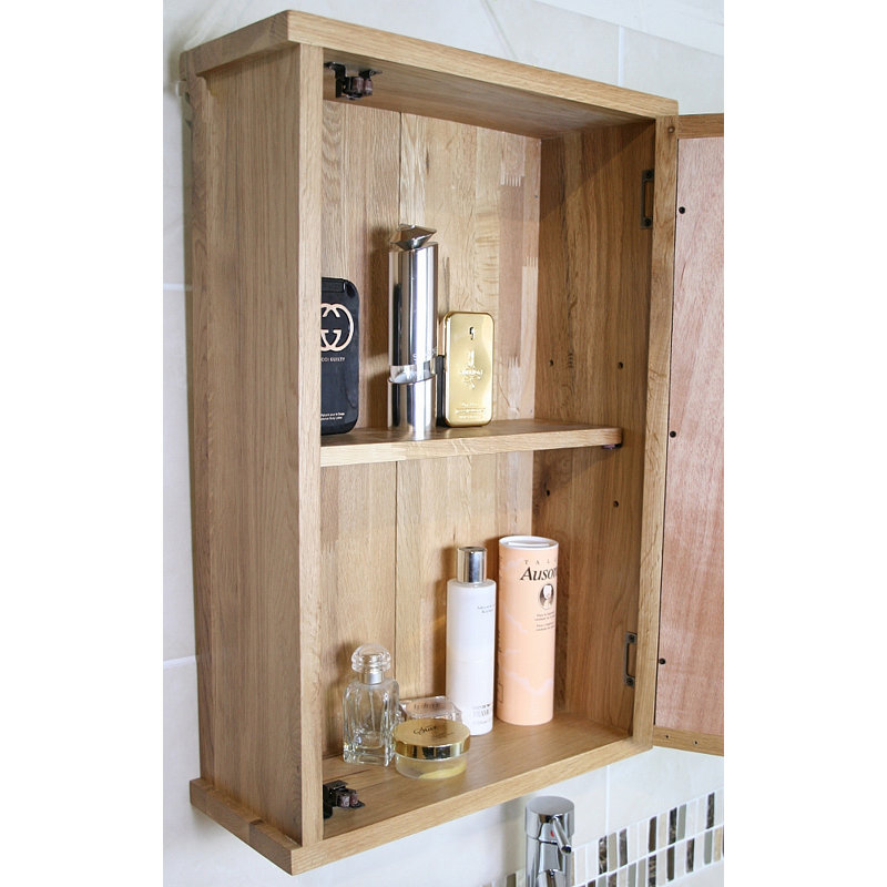 Devin Solid Wood Mirror Cabinet