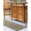 Tapis contemporain Nykeia de couleur verte-362581843