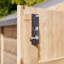 Rowlinson 8x6 Shiplap Apex Shed Double Door with Window