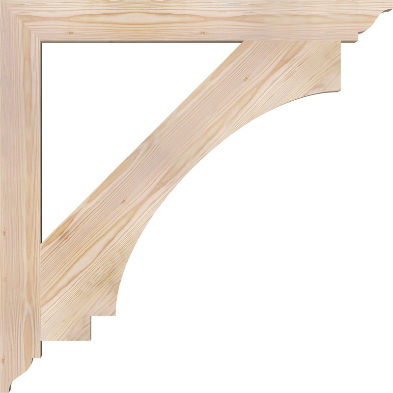 Support impérial traditionnel, H 34 po x l 3,5 po x P 34 po, Douglas (lisse)