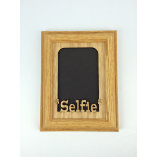 Oak Solid Wood Picture Frame with Mat