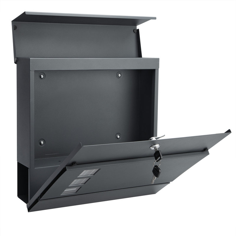 Ramazan 37 cm x 36.5 cm Steel Wall Mounted Post Box