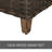 Umeh Wicker Patio Chair with Removable Cushions-62090837