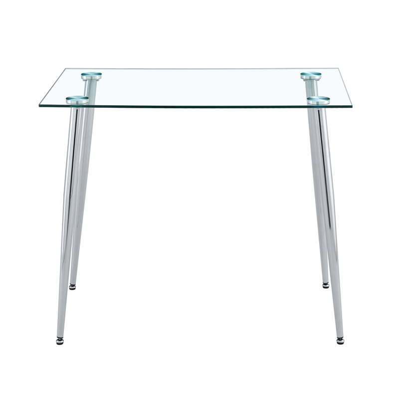 PIED DE TABLE POUR GT-02, pied argenté, Clair, Argent argent