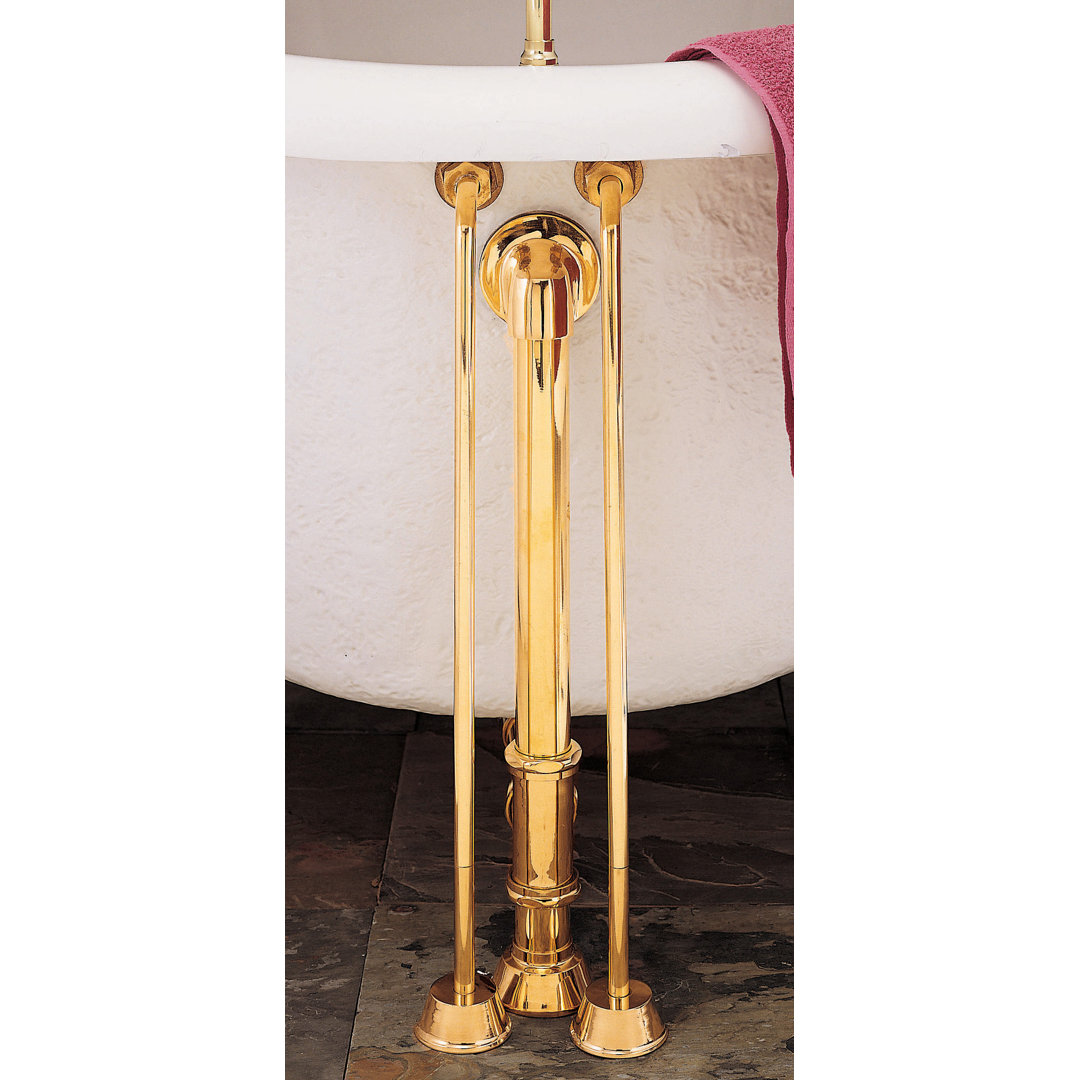 Tub Supply Set with Single Offset Tubing Strom Living