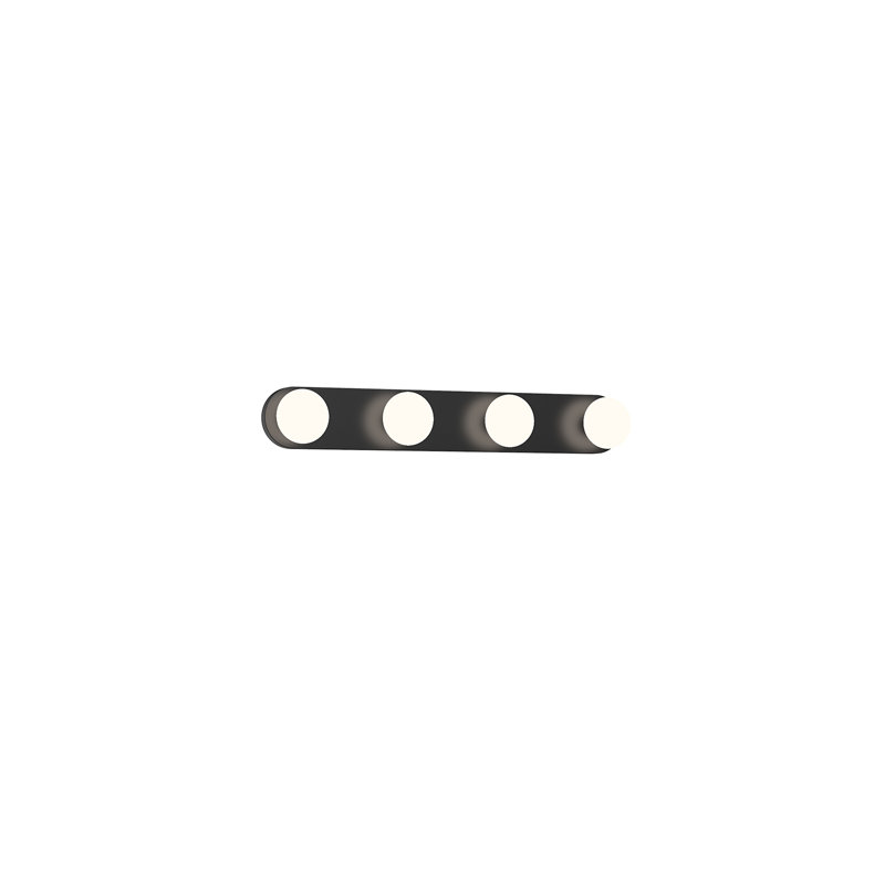 Rezz 4 - Light LED Bath Bar, Black