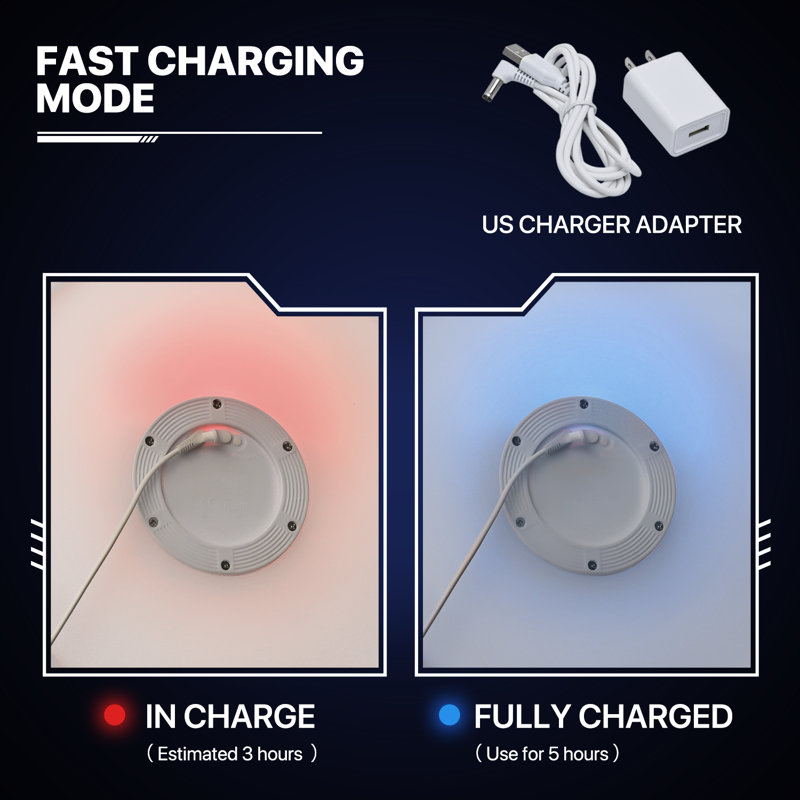 MoNiBloom LED Outdoor Bar Stool 16 Colors Changing Party Stool with ...