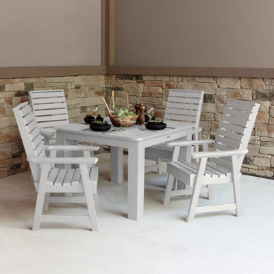 Weatherly 5-Piece Square Dining Set