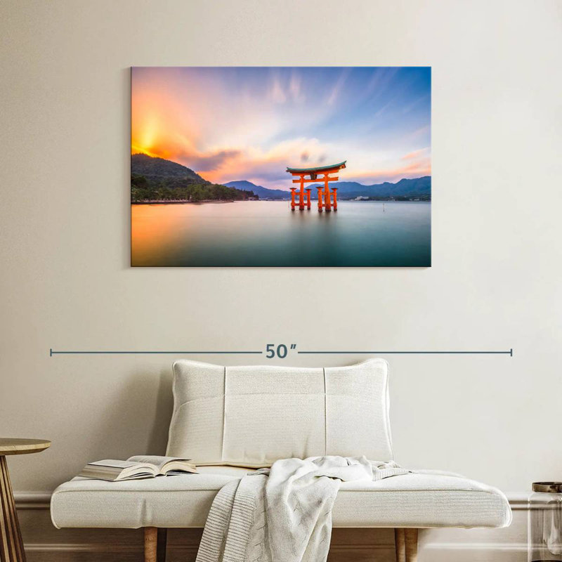 Lilie Torii Gate Hiroshima, 26" H x 39" W