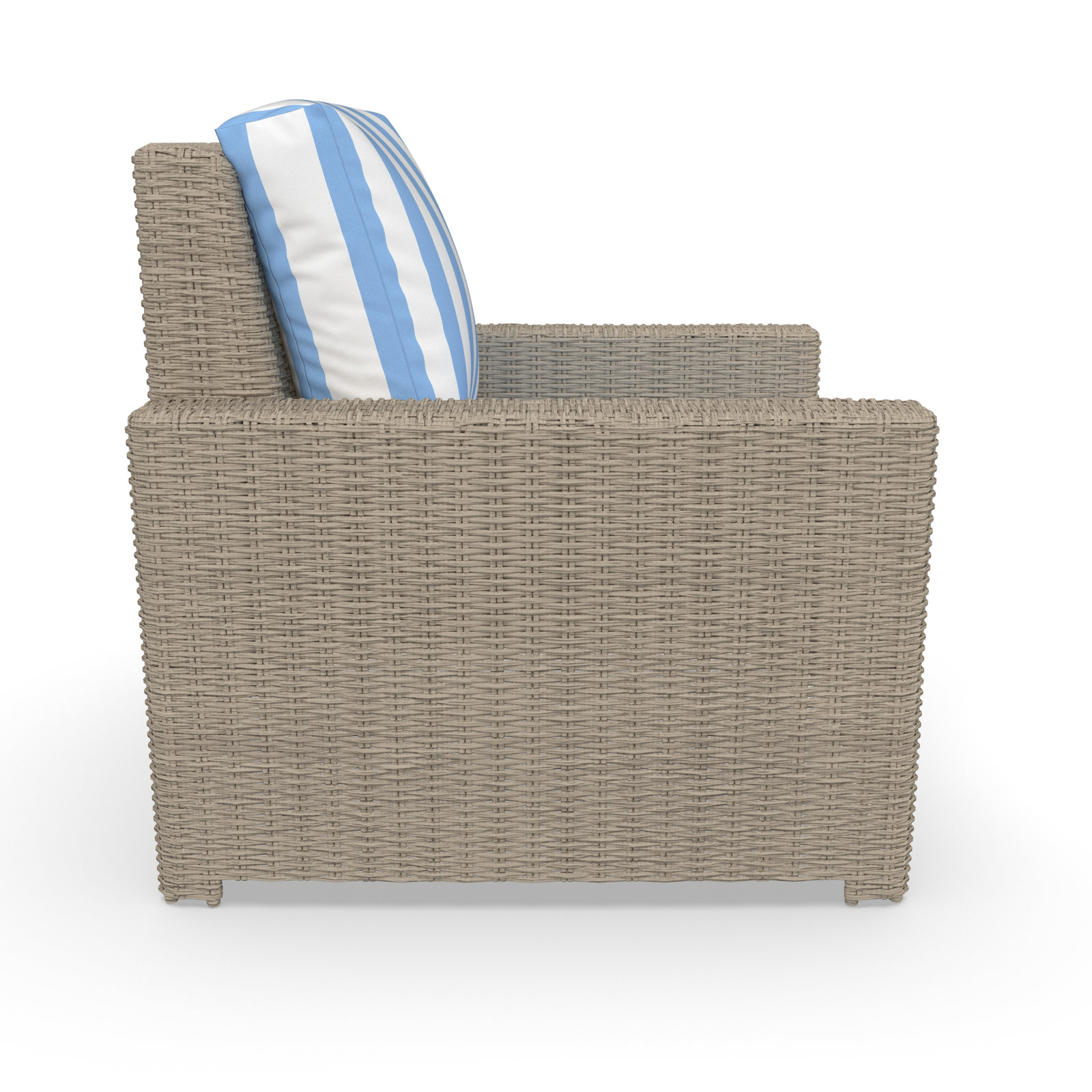Henri Sunbrella® Patio Lounge Chair, Refuge Ocean