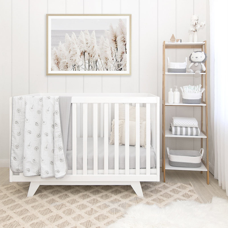 Drap-housse pour lit de bébé 2 pièces Muslin