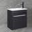16.14'' Single Bathroom Vanity with Plastic Top