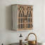 Armoire murale avec portes découpées-1434097944