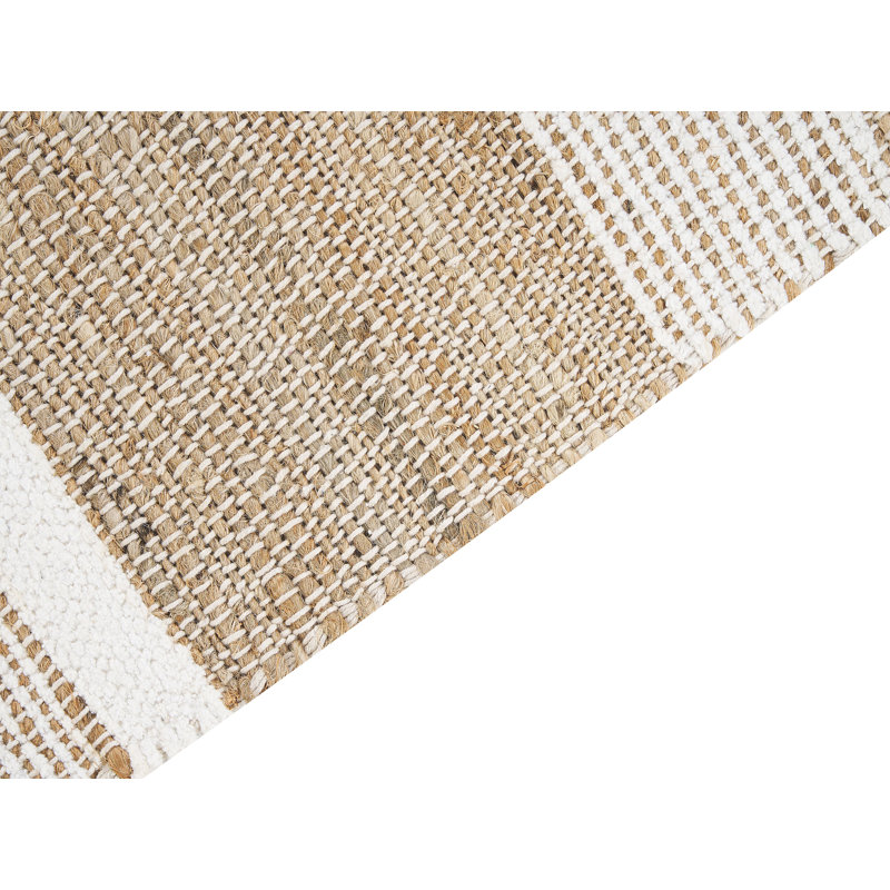 Hurdsfield Striped Hand Woven 160cm X 230cm Area Rug