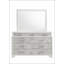Miroir mural Soul de style moderne avec cadre en bois durable, parfait pour rehausser la lumière et l'espace dans n'importe quelle pièce.