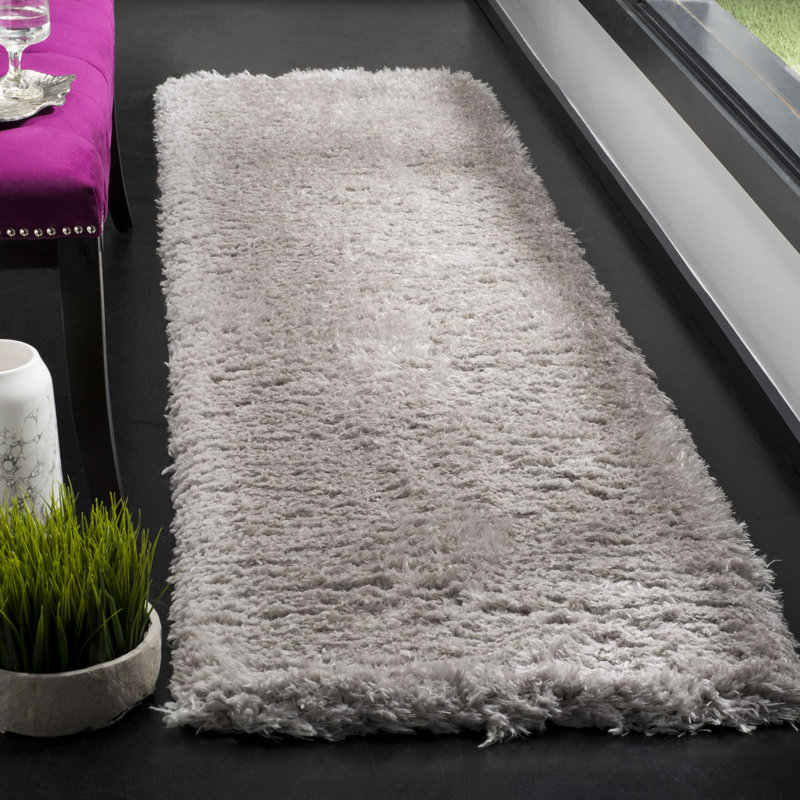 Barto Shag 900 Performance Solid Color Rug, Runner 2'3" x 8'