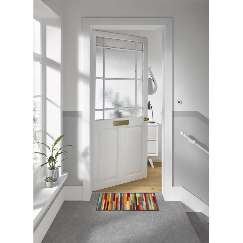 Mikado Non-Slip Doormat, Colorful, Rectangular 50 x 75cm