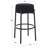 Colombe Upholstered Stool with Metal Frame-982525812-991454287